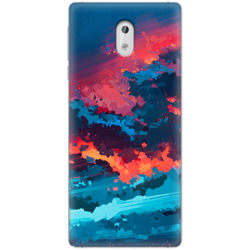 Чехол Uprint Nokia 3 Thunderclouds