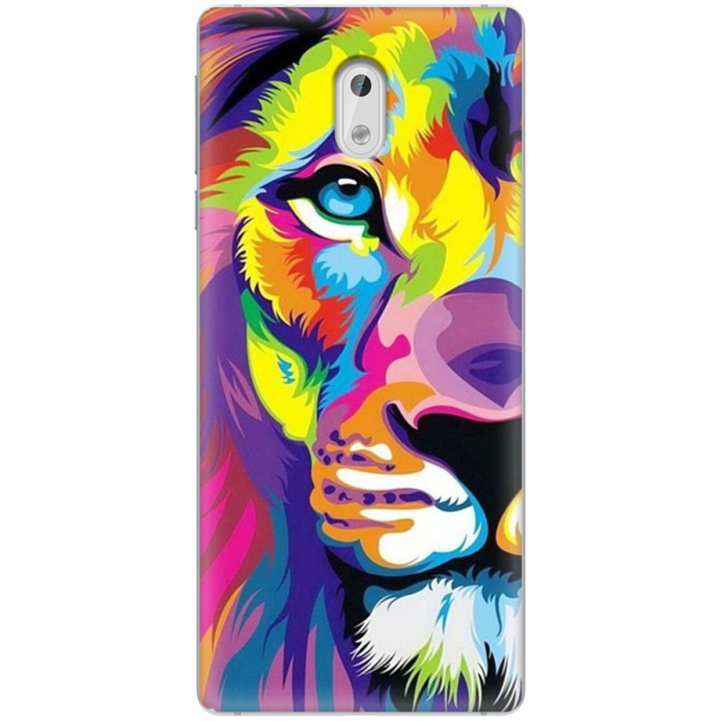 Чехол Uprint Nokia 3 Frilly Lion