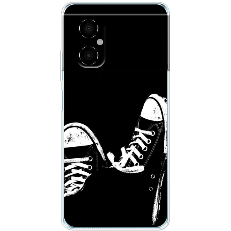 Чехол BoxFace Xiaomi Poco M4 5G Black Sneakers