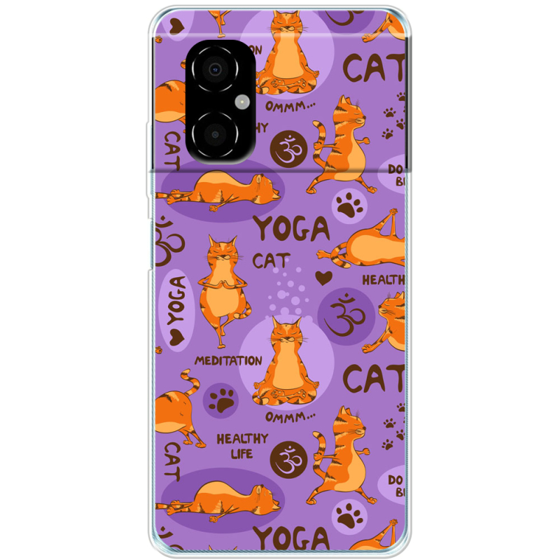 Чехол BoxFace Xiaomi Poco M4 5G Yoga Cat