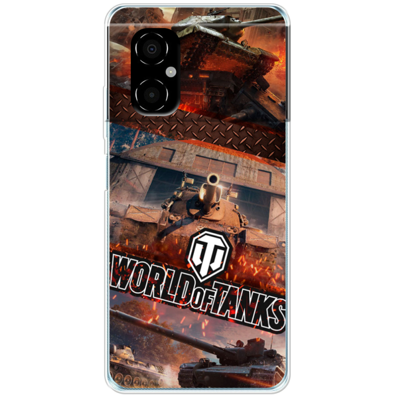 Чехол BoxFace Xiaomi Poco M4 5G World Of Tanks