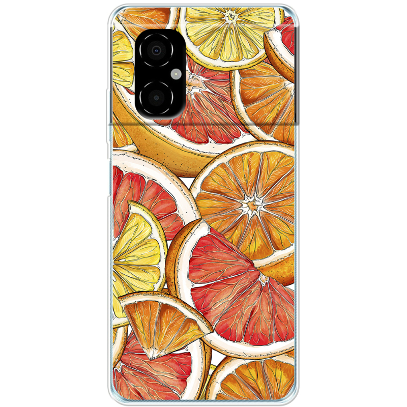 Чехол BoxFace Xiaomi Poco M4 5G Citrus Pattern