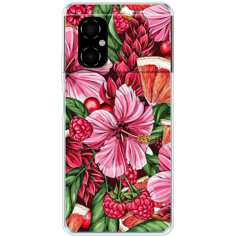 Чехол BoxFace Xiaomi Poco M4 5G Tropical Flowers