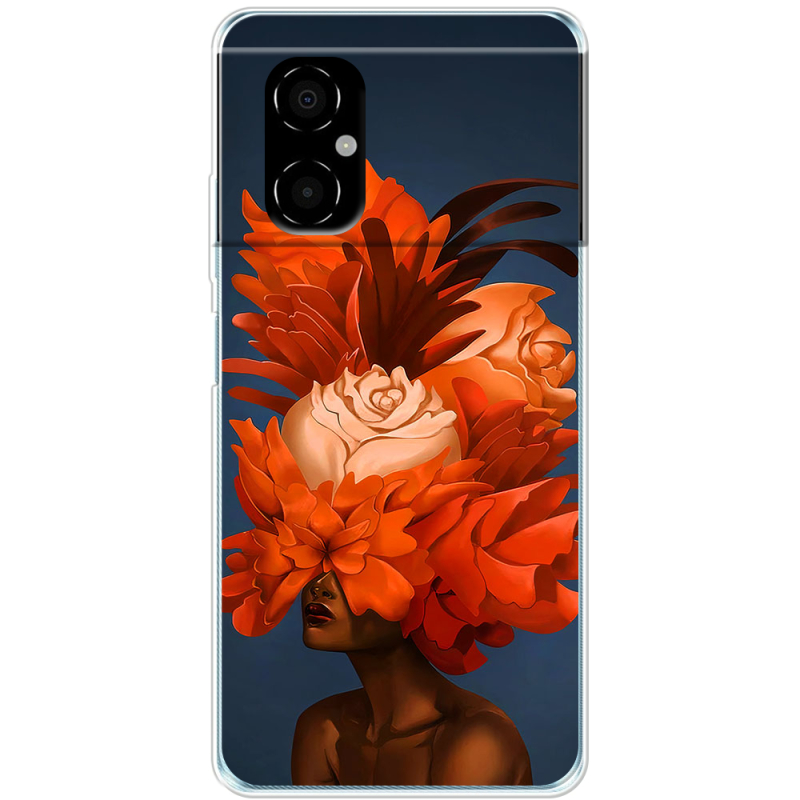 Чехол BoxFace Xiaomi Poco M4 5G Exquisite Orange Flowers