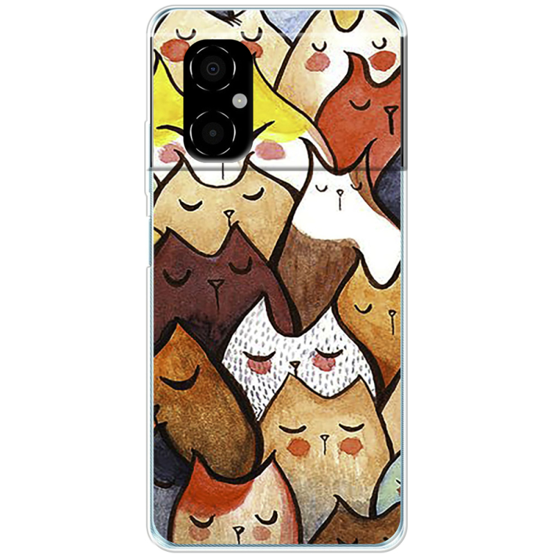 Чехол BoxFace Xiaomi Poco M4 5G Sleepy Cats