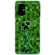 Чехол BoxFace Xiaomi Poco M4 5G Minecraft Creeper