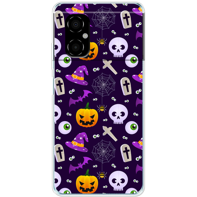 Чехол BoxFace Xiaomi Poco M4 5G Halloween Purple Mood