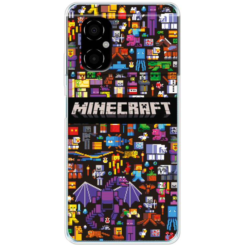 Чехол BoxFace Xiaomi Poco M4 5G Minecraft Mobbery