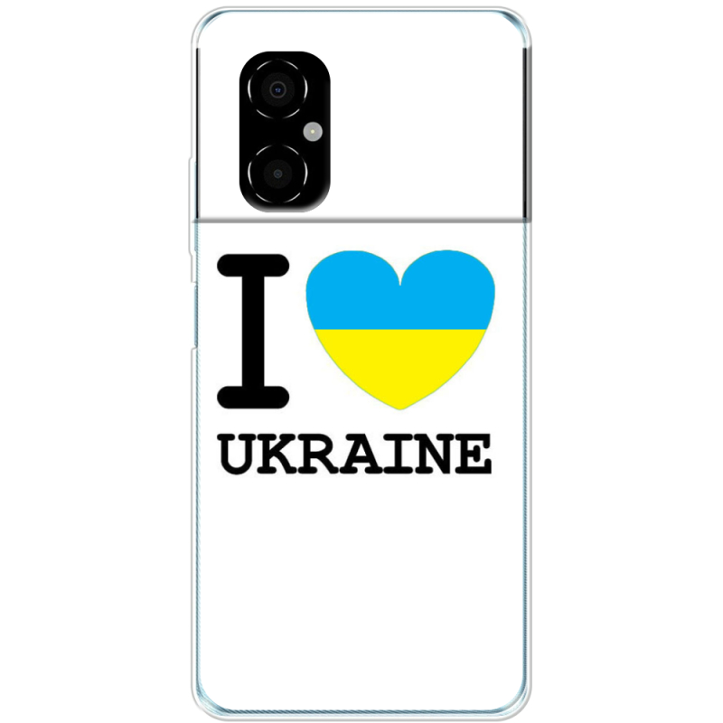 Чехол BoxFace Xiaomi Poco M4 5G I love Ukraine