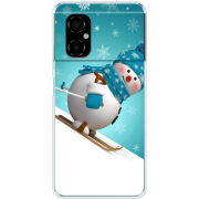 Чехол BoxFace Xiaomi Poco M4 5G Skier Snowman