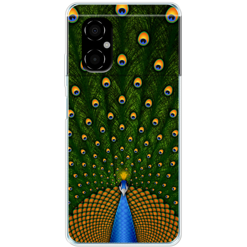 Чехол BoxFace Xiaomi Poco M4 5G Peacocks Tail