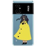 Прозрачный чехол BoxFace Xiaomi Poco M4 5G Just a Girl