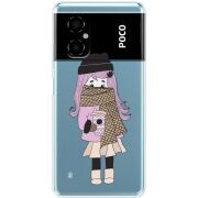 Прозрачный чехол BoxFace Xiaomi Poco M4 5G Winter Morning Girl