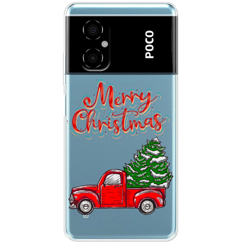 Прозрачный чехол BoxFace Xiaomi Poco M4 5G Holiday Car