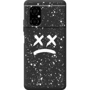 Черный чехол BoxFace Poco M4 5G Sad Way