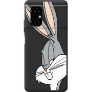 Черный чехол BoxFace Poco M4 5G Lucky Rabbit