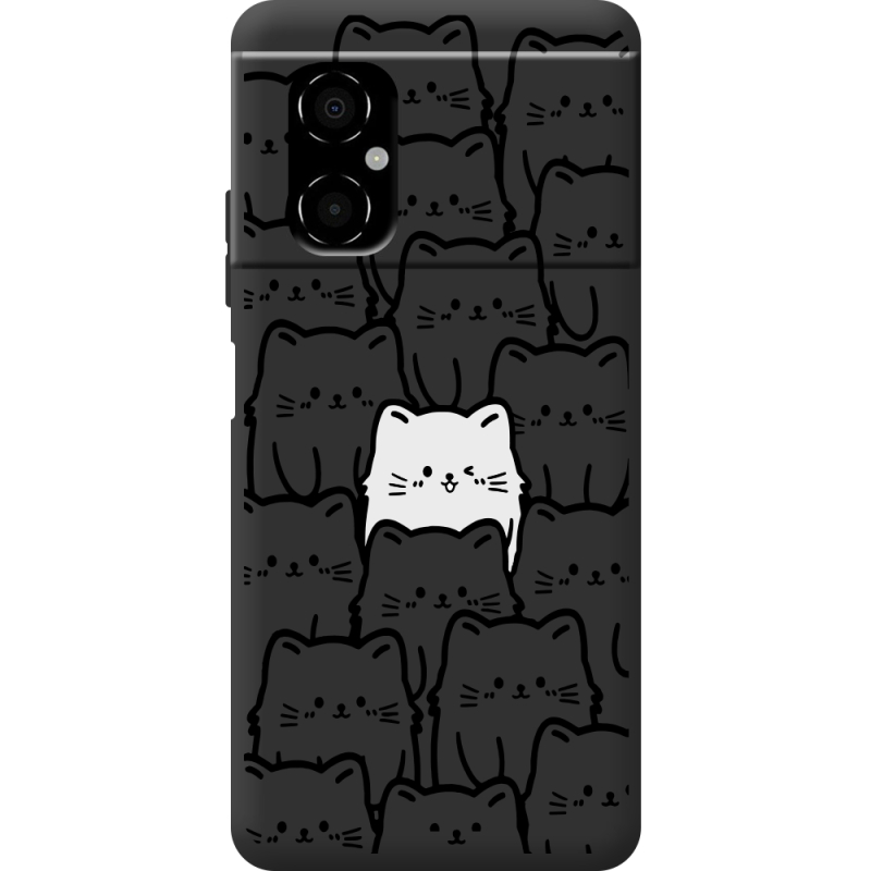 Черный чехол BoxFace Poco M4 5G 
