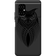 Черный чехол BoxFace Poco M4 5G Owl