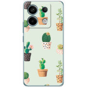 Чехол BoxFace Xiaomi Redmi Note 13 Pro 5G L-green Cacti