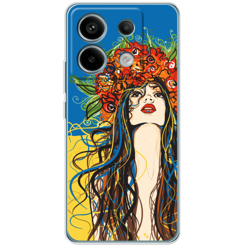 Чехол BoxFace Xiaomi Redmi Note 13 Pro 5G Ukraine Girl