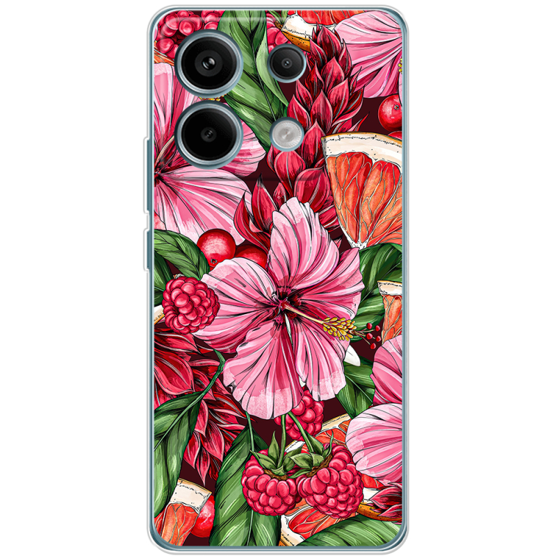 Чехол BoxFace Xiaomi Redmi Note 13 Pro 5G Tropical Flowers