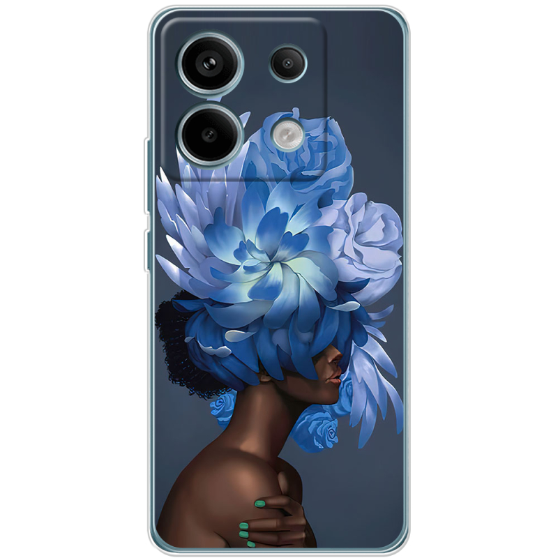 Чехол BoxFace Xiaomi Redmi Note 13 Pro 5G Exquisite Blue Flowers