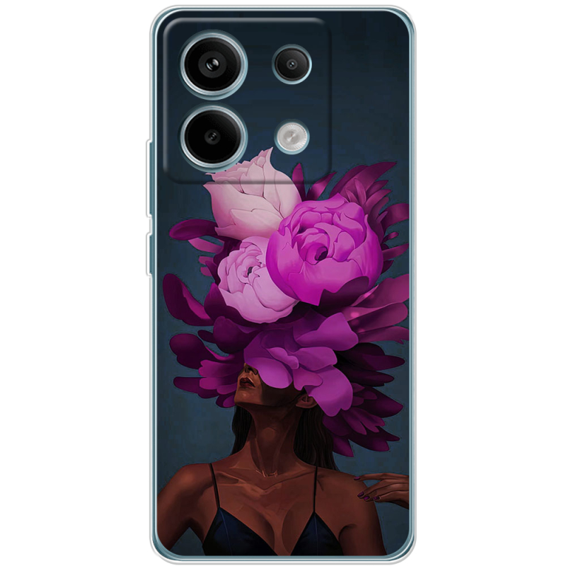 Чехол BoxFace Xiaomi Redmi Note 13 Pro 5G Exquisite Purple Flowers