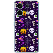 Чехол BoxFace Xiaomi Redmi Note 13 Pro 5G Halloween Purple Mood