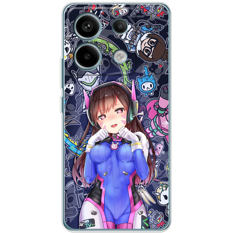 Чехол BoxFace Xiaomi Redmi Note 13 Pro 5G Overwatch D.VA