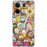 Чехол BoxFace Xiaomi Redmi Note 13 Pro 5G Rick and Morty