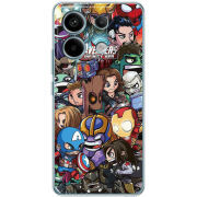 Чехол BoxFace Xiaomi Redmi Note 13 Pro 5G Avengers Infinity War