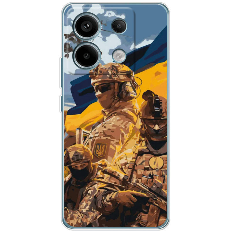 Чехол BoxFace Xiaomi Redmi Note 13 Pro 5G Воїни ЗСУ