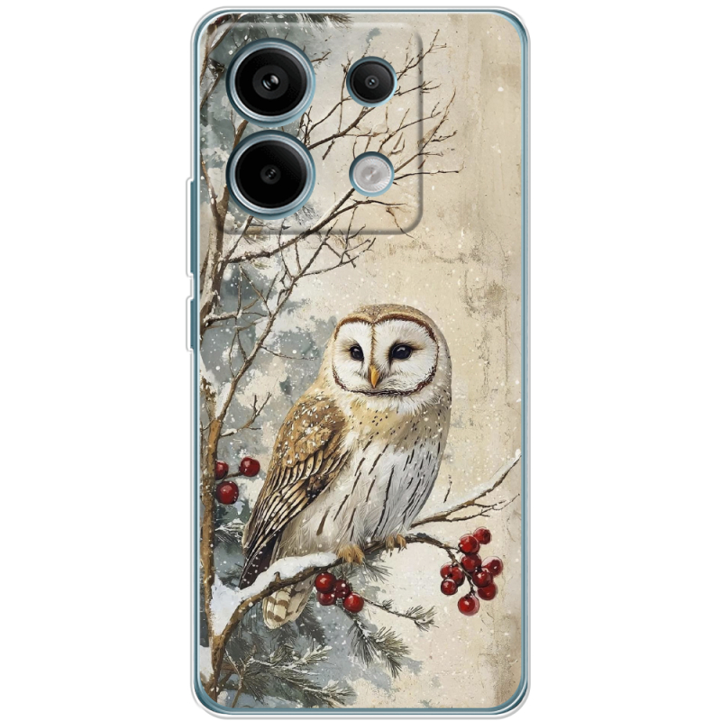 Чехол BoxFace Xiaomi Redmi Note 13 Pro 5G Christmas Owl