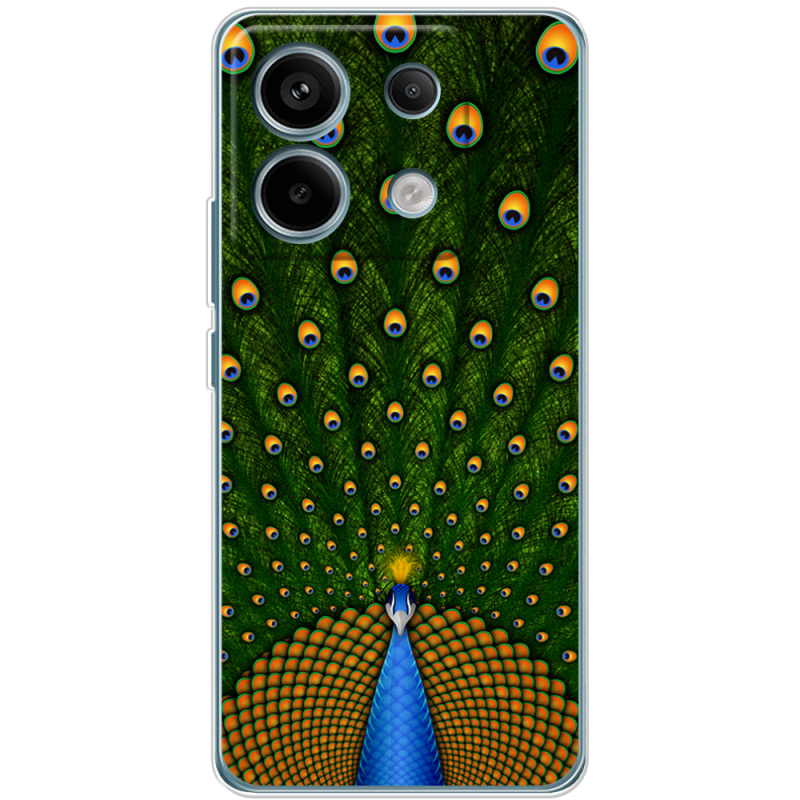 Чехол BoxFace Xiaomi Redmi Note 13 Pro 5G Peacocks Tail