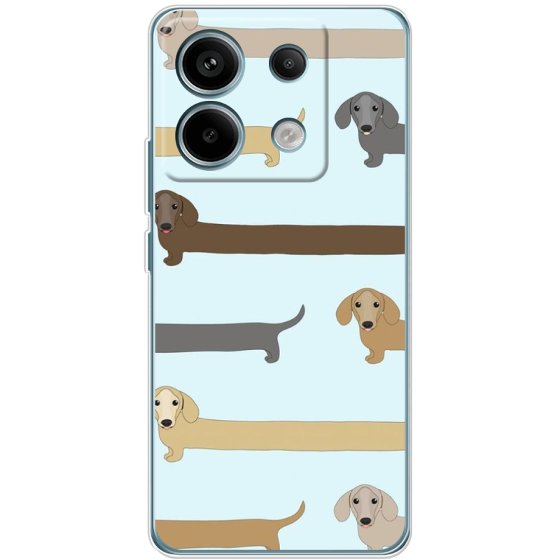 Чехол BoxFace Xiaomi Redmi Note 13 Pro 5G Dachshund