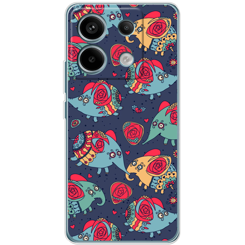 Чехол BoxFace Xiaomi Redmi Note 13 Pro 5G Flying Elephants