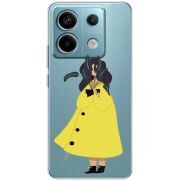 Прозрачный чехол BoxFace Xiaomi Redmi Note 13 Pro 5G Just a Girl