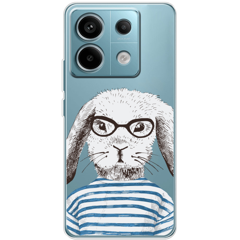 Прозрачный чехол BoxFace Xiaomi Redmi Note 13 Pro 5G MR. Rabbit