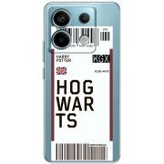 Прозрачный чехол BoxFace Xiaomi Redmi Note 13 Pro 5G Ticket Hogwarts