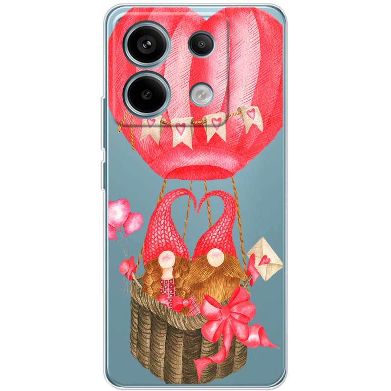 Прозрачный чехол BoxFace Xiaomi Redmi Note 13 Pro 5G Valentine Dwarfs