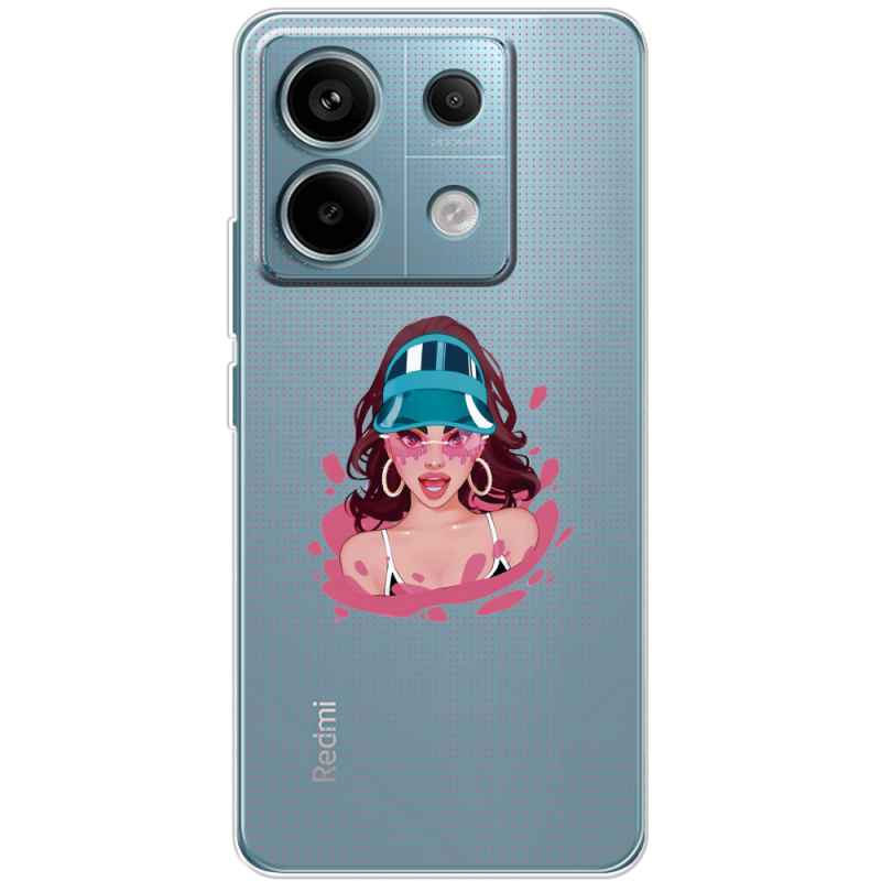 Прозрачный чехол BoxFace Xiaomi Redmi Note 13 Pro 5G Selena Gomez