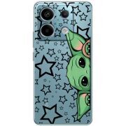 Прозрачный чехол BoxFace Xiaomi Redmi Note 13 Pro 5G Baby Yoda