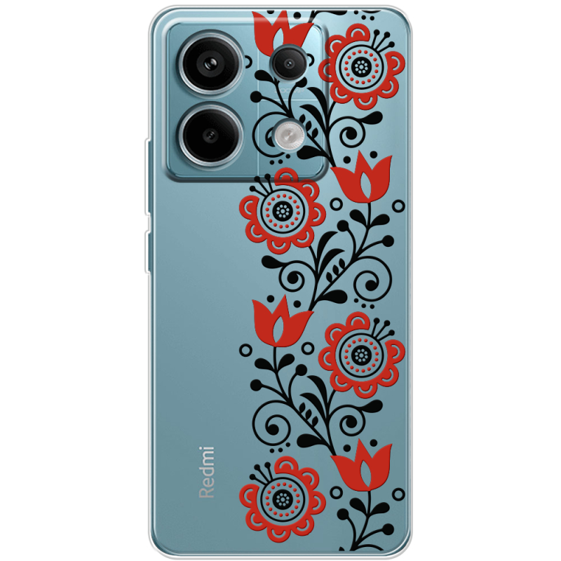 Прозрачный чехол BoxFace Xiaomi Redmi Note 13 Pro 5G Ethno Ornament