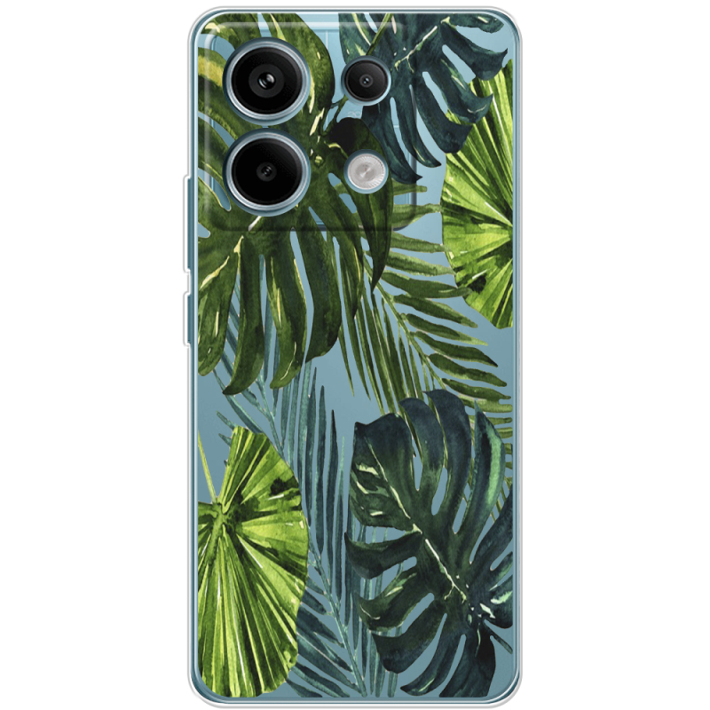 Прозрачный чехол BoxFace Xiaomi Redmi Note 13 Pro 5G Palm Tree