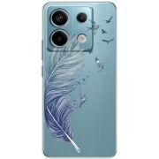 Прозрачный чехол BoxFace Xiaomi Redmi Note 13 Pro 5G Feather