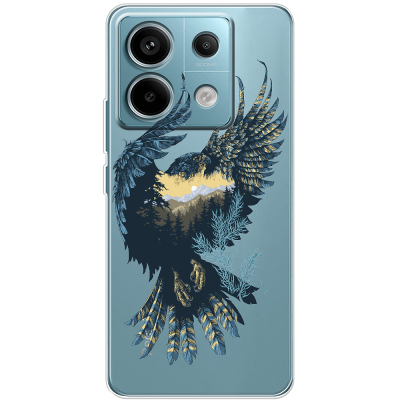 Прозрачный чехол BoxFace Xiaomi Redmi Note 13 Pro 5G Eagle