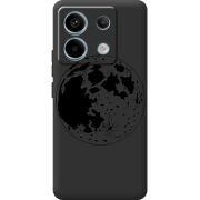 Черный чехол BoxFace Xiaomi Redmi Note 13 Pro 5G Planet