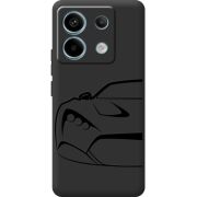 Черный чехол BoxFace Xiaomi Redmi Note 13 Pro 5G Sportcar