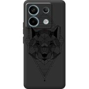 Черный чехол BoxFace Xiaomi Redmi Note 13 Pro 5G 