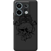 Черный чехол BoxFace Xiaomi Redmi Note 13 Pro 5G 